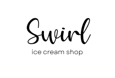 swirl logo in black