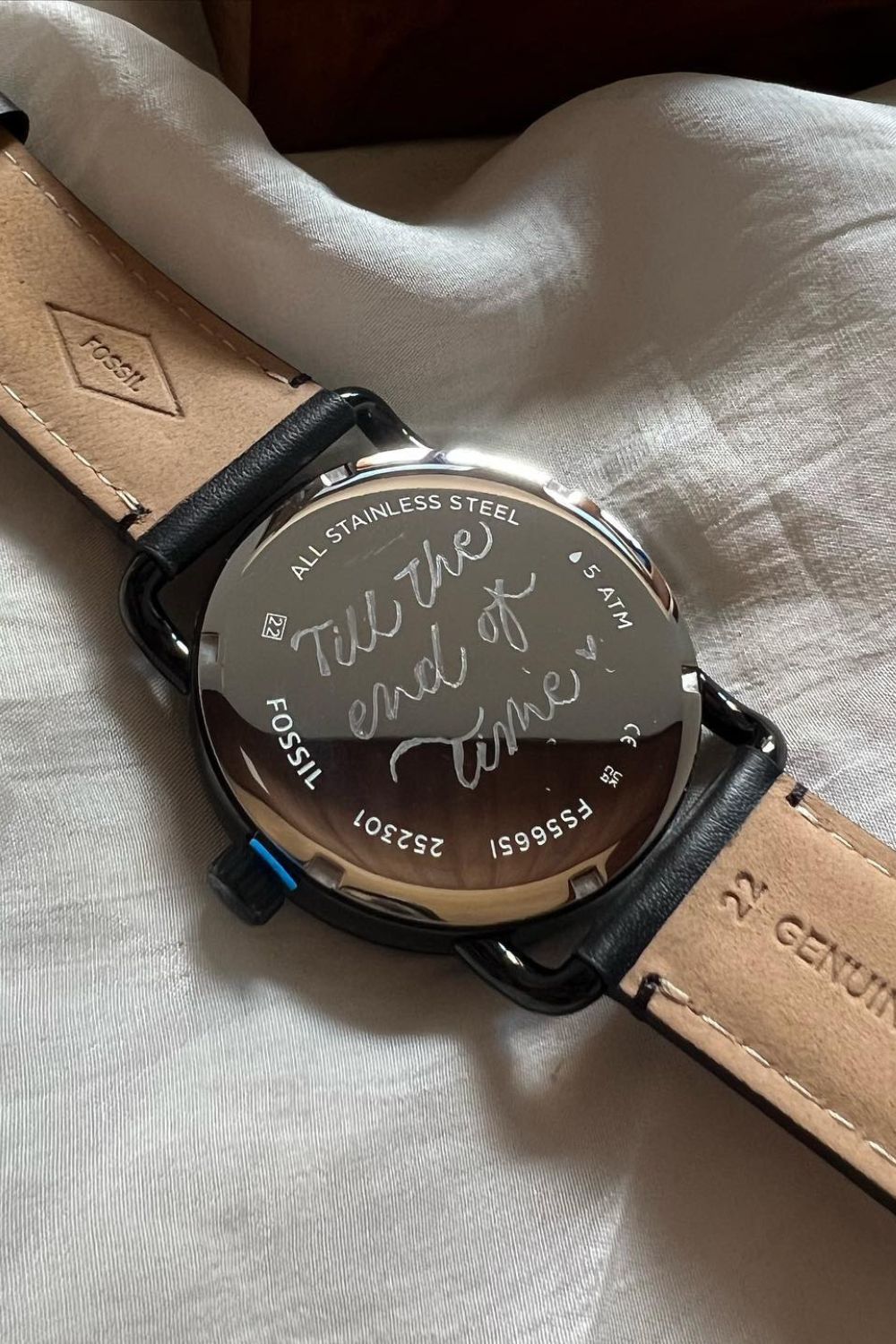 Engraved Watch