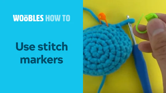 Use stitch markers Tutorial Image