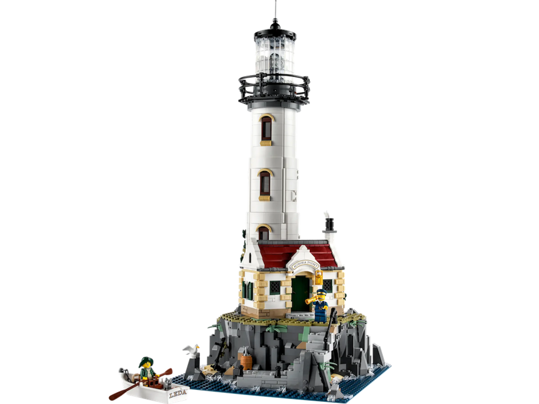 The picture of LEGO Motorized Lighthouse, this image will lead to village products page