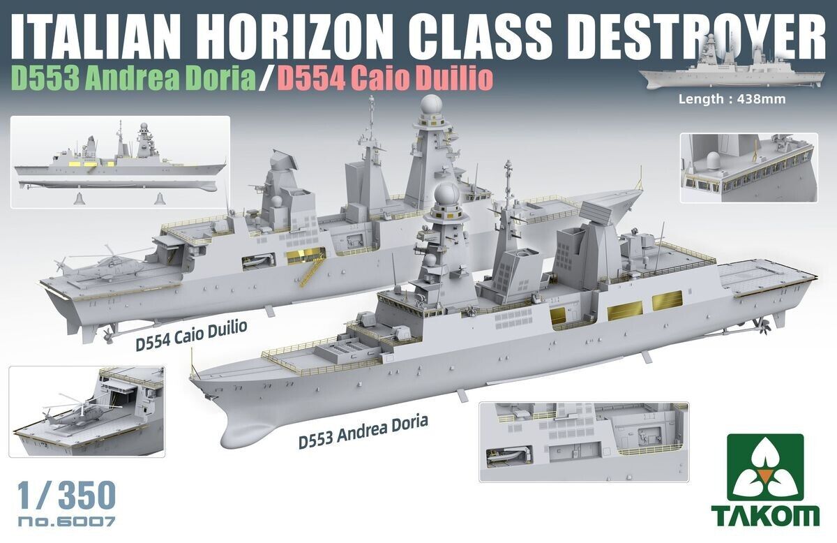 1/350 Horizion Class Destroyer