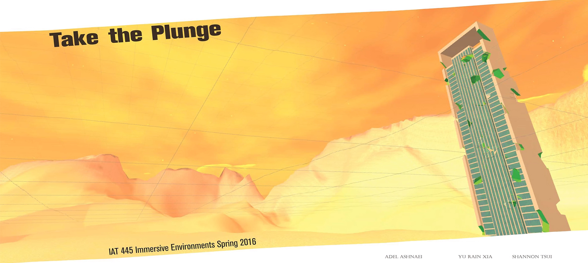 Take The Plunge - VR Falling Simulation 