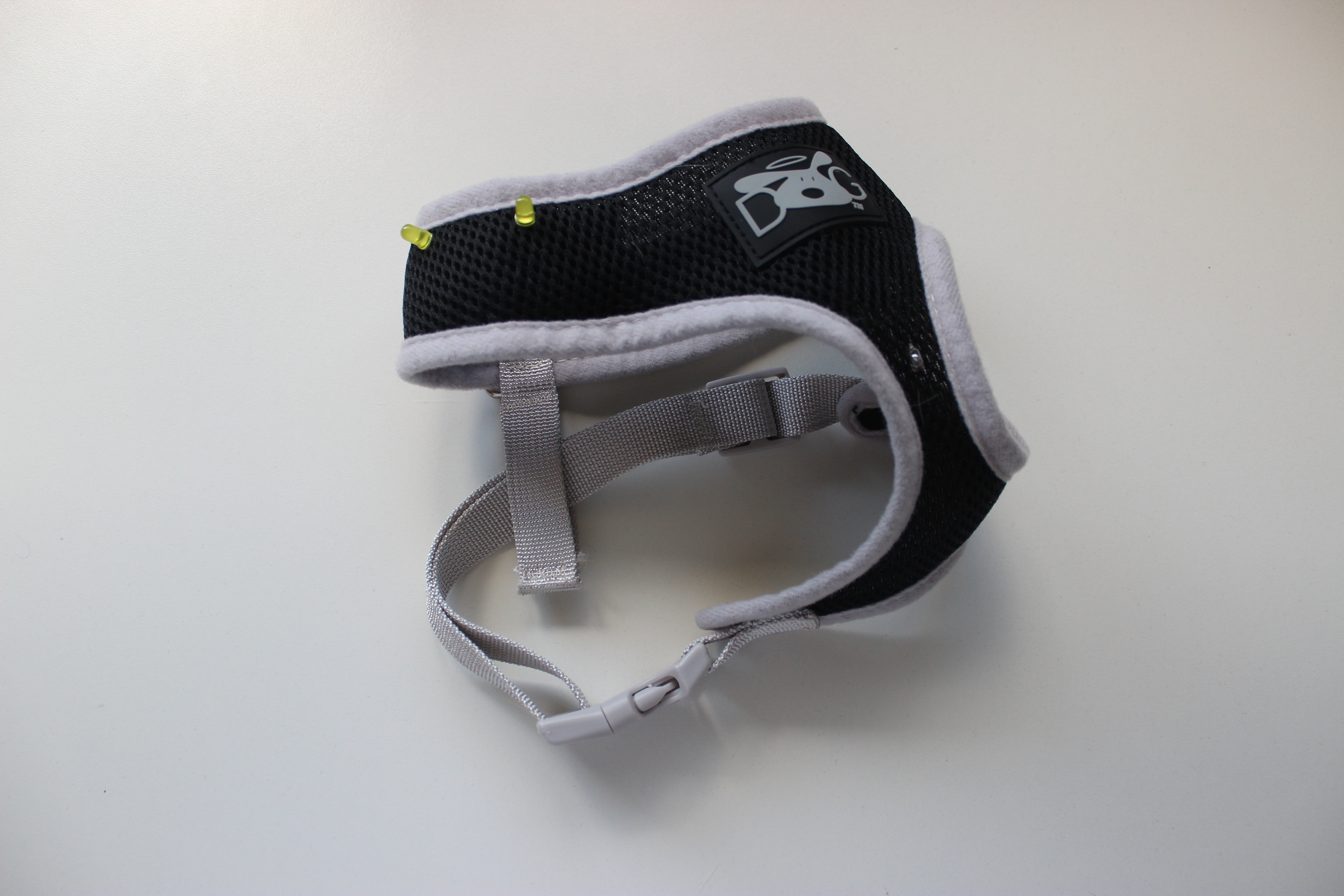 dog harness side view