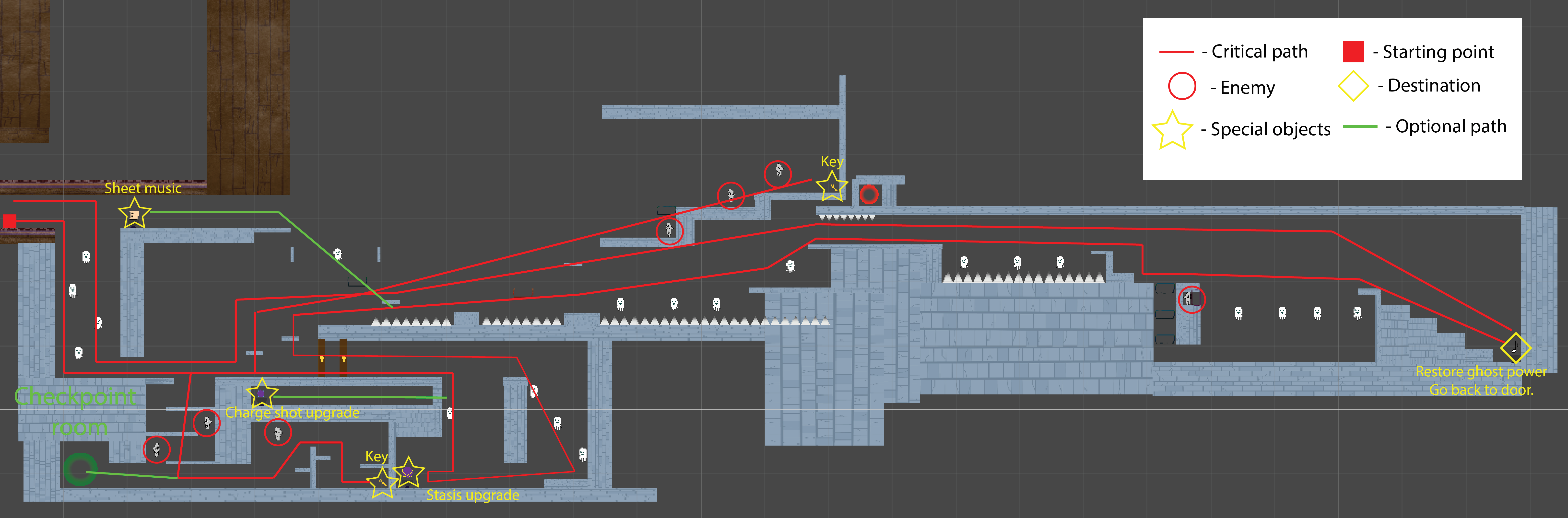 Phantom's Cry overview map