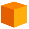 An icon of a cube