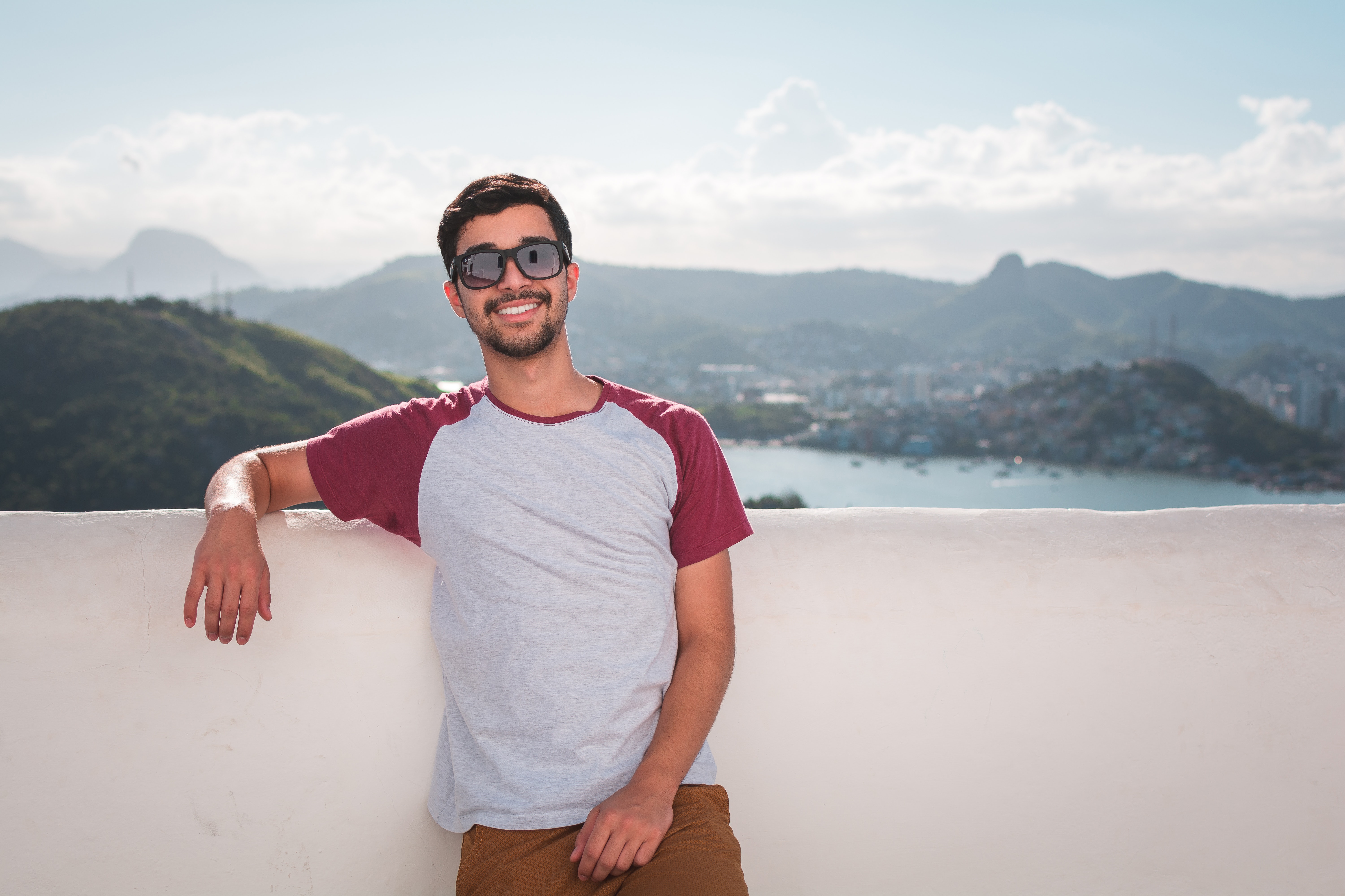 photo of a young man smiling