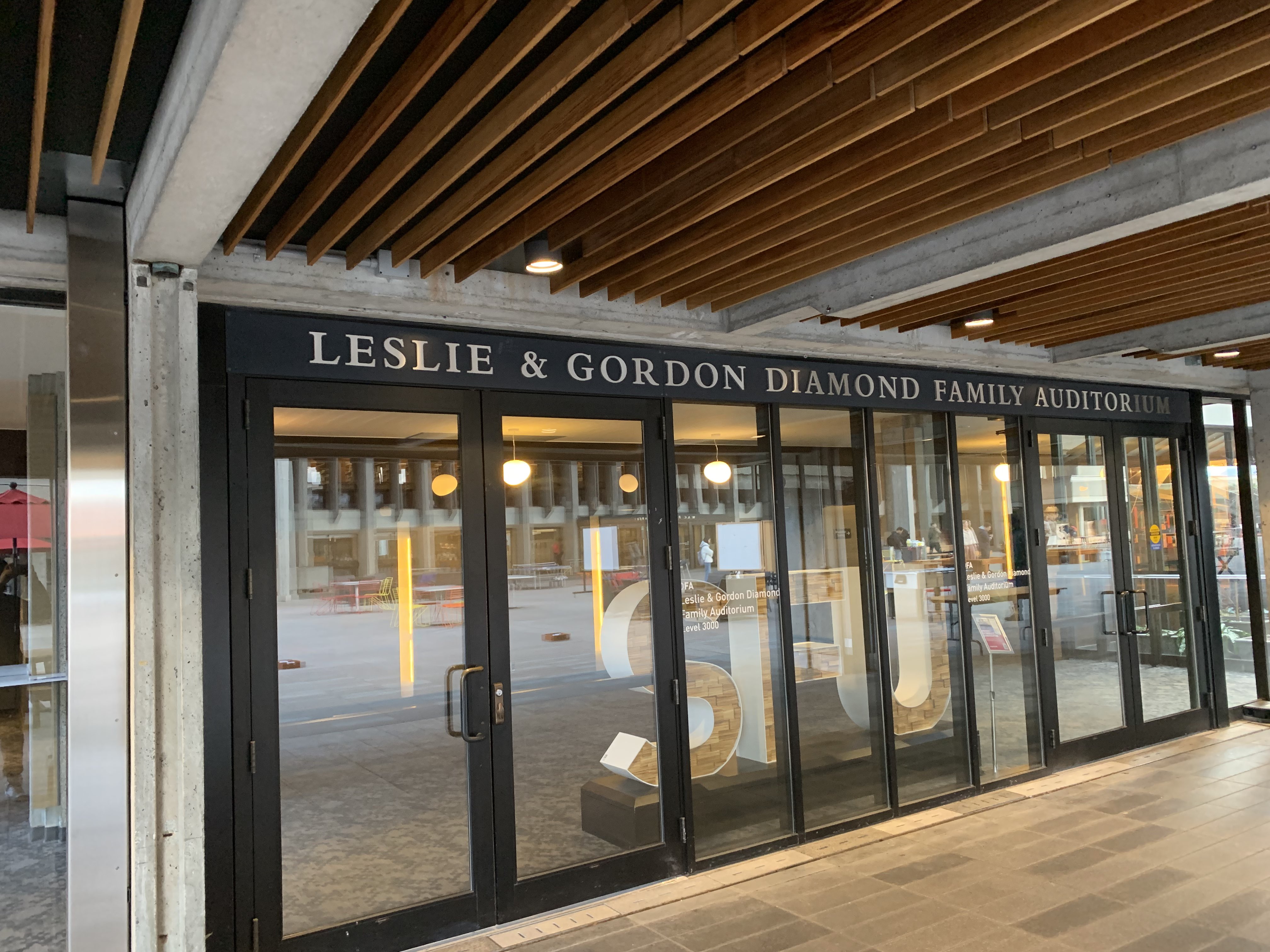 Leslie and Gordon Diamond Family Auditorium