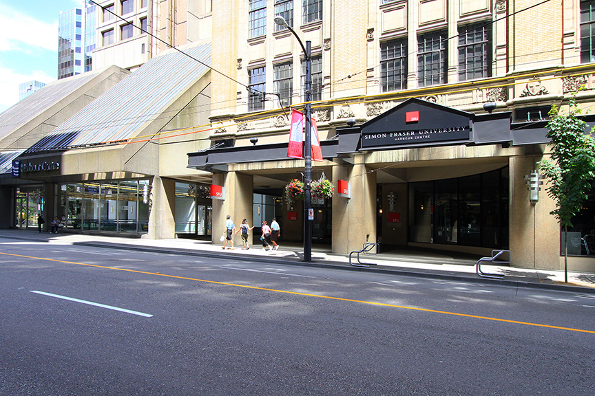 Harbour Centre entrance