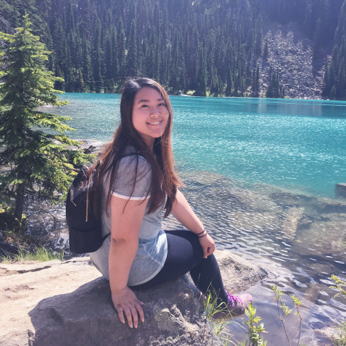 image of Johanna taken at Joffre Lakes provincial park