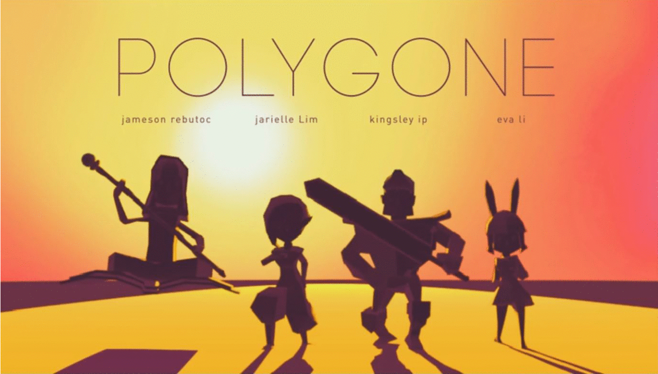 A gif of the Polygone project