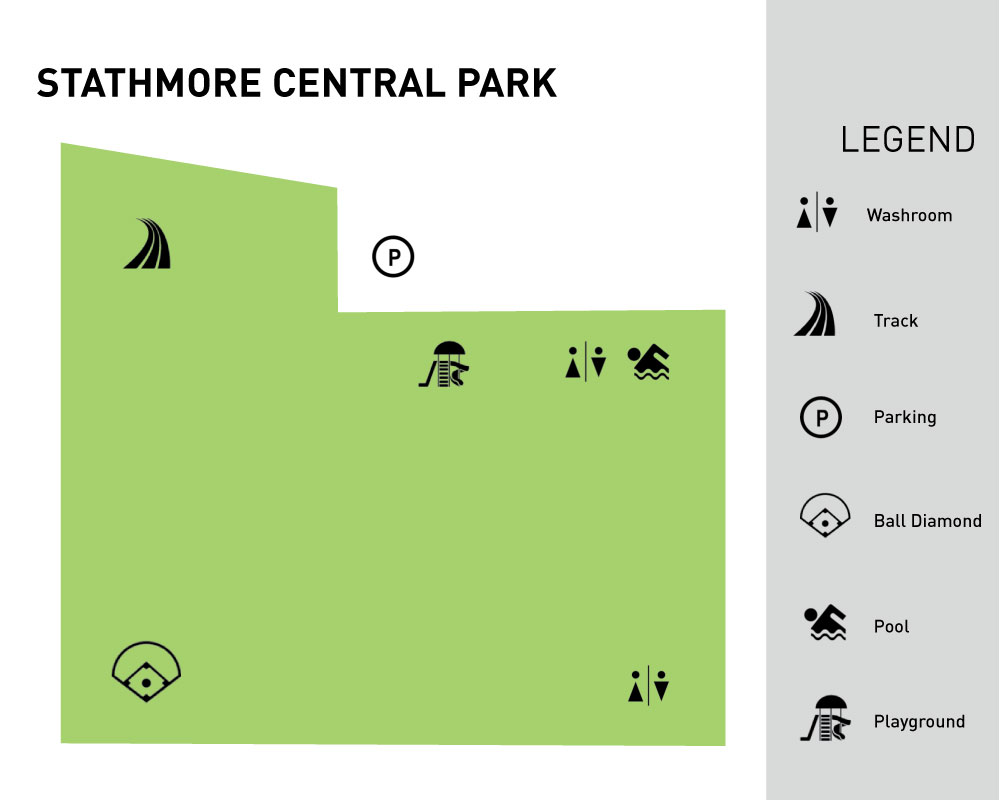 Map of Stathmore Central Park