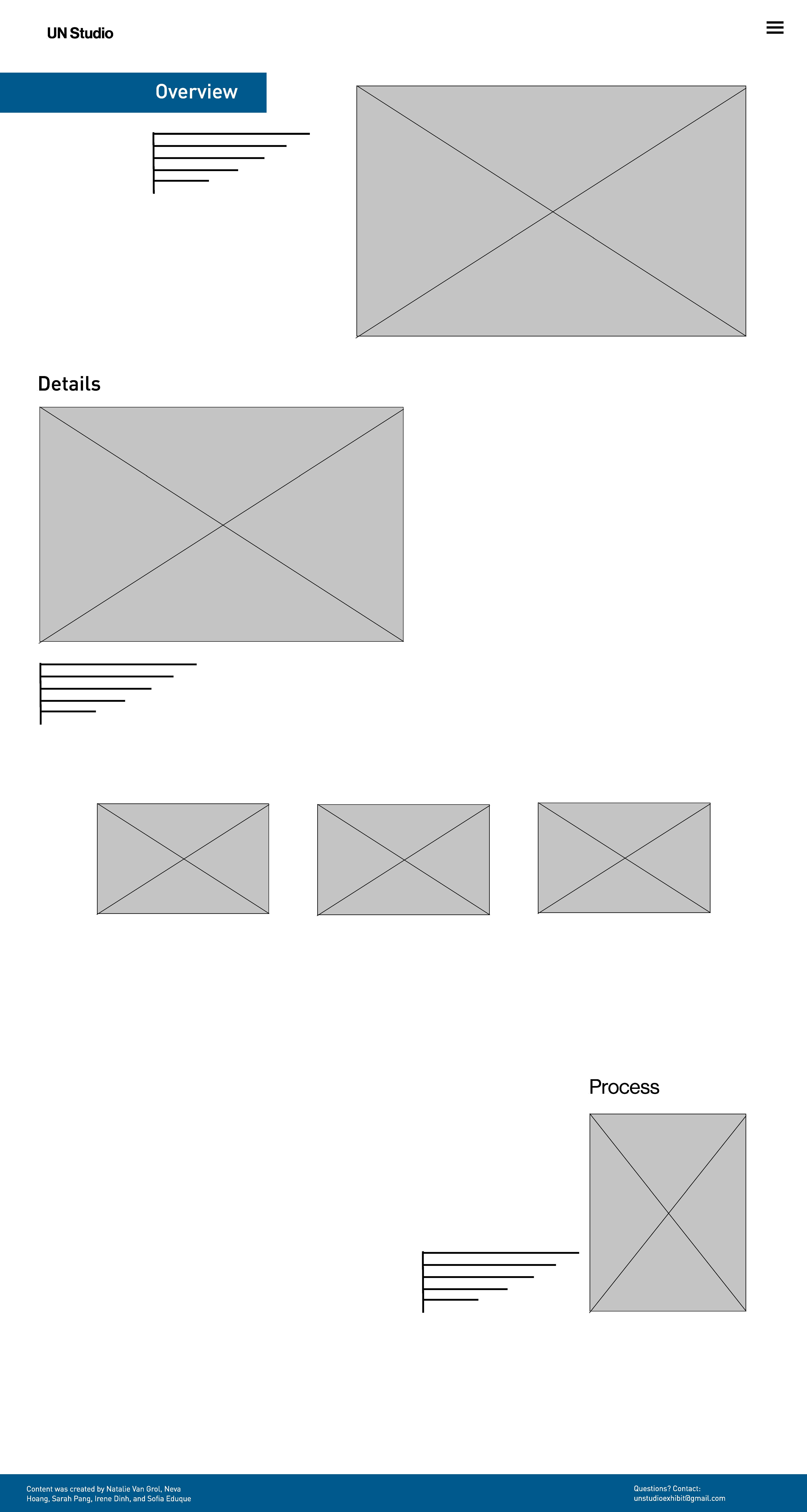 project wireframe
