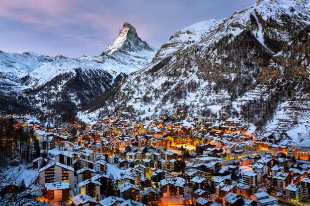 A Beautiful Mountain Village