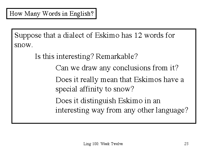 How Many Words in English?